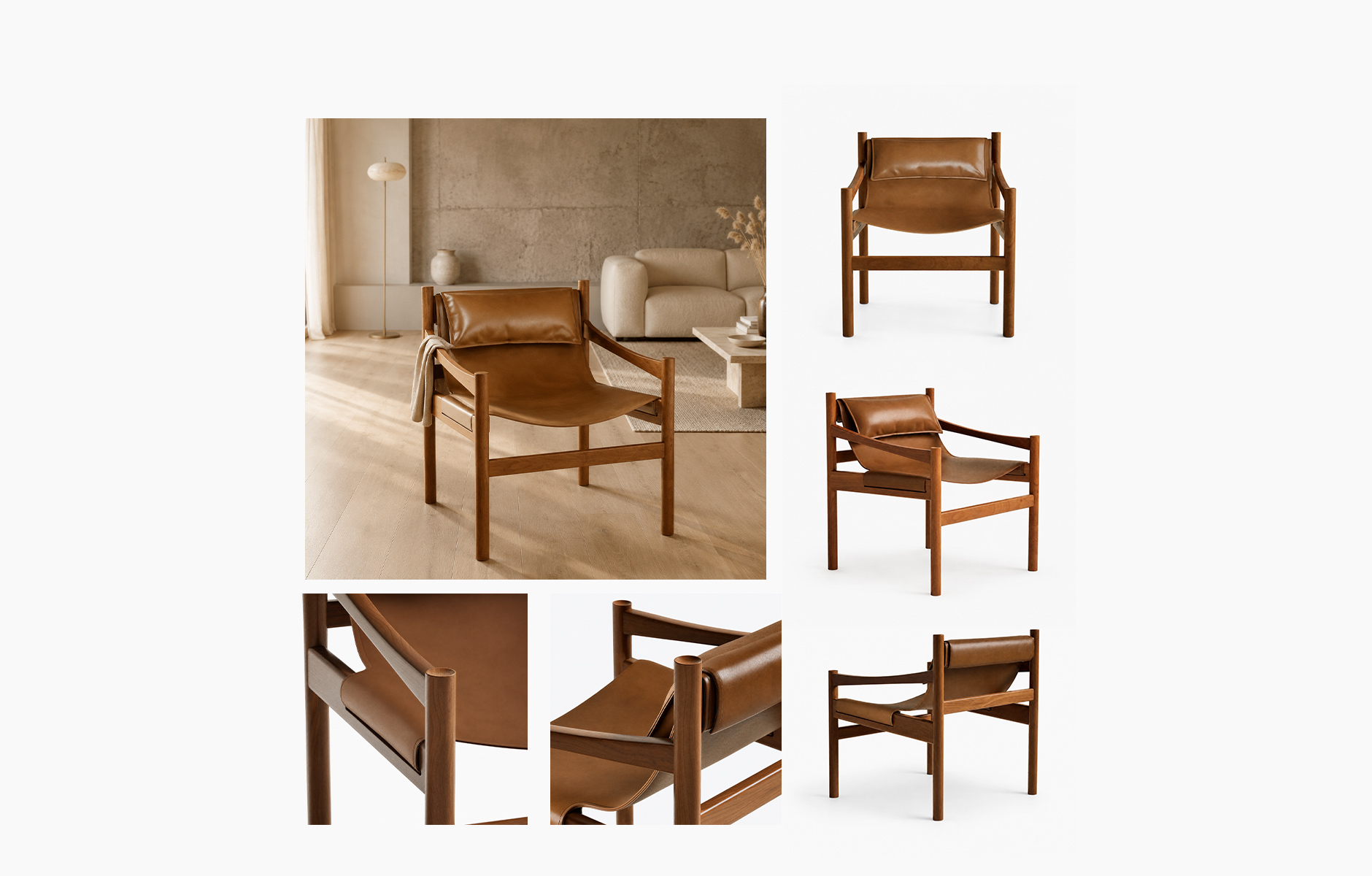 Furniture e-commerce product presentation